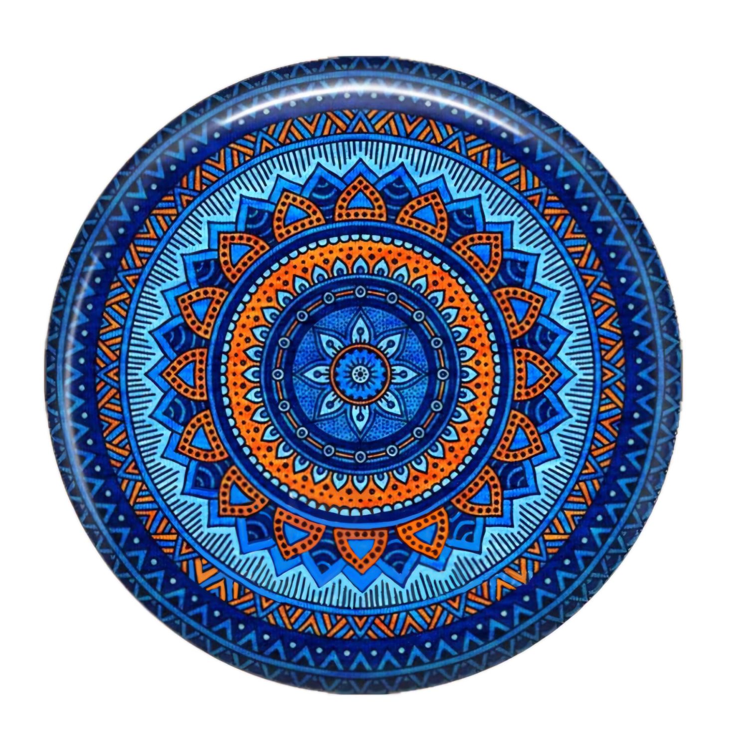 SNAP MANDALA ODCIENIE GRANATU SMD015