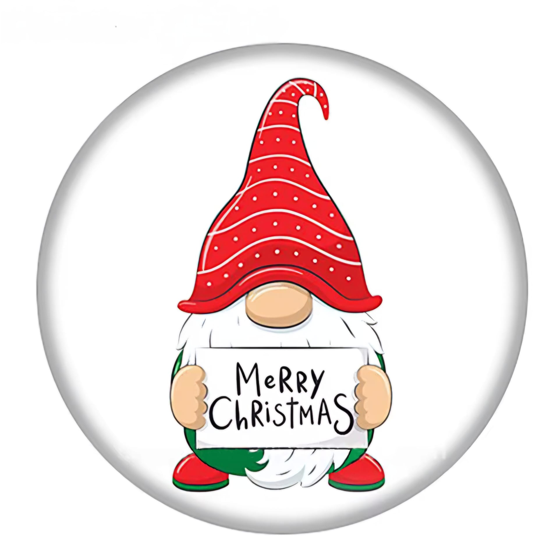 BRANSOLETKA BIAŁA 3 ŚWIĄTECZNE SNAPY - obrazek 2