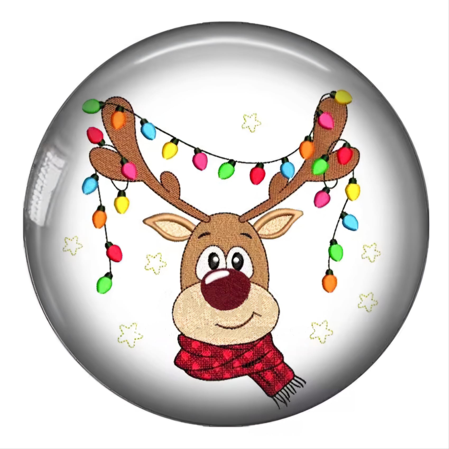 BRANSOLETKA BIAŁA 3 ŚWIĄTECZNE SNAPY - obrazek 4