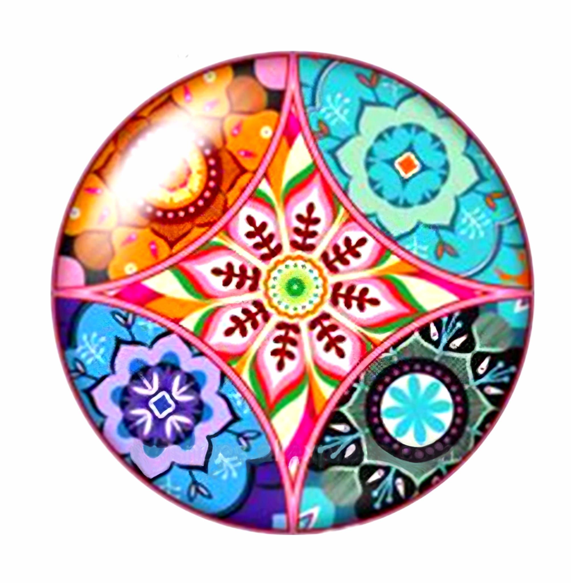 SNAP MANDALA MULTIKOLOR SMD002