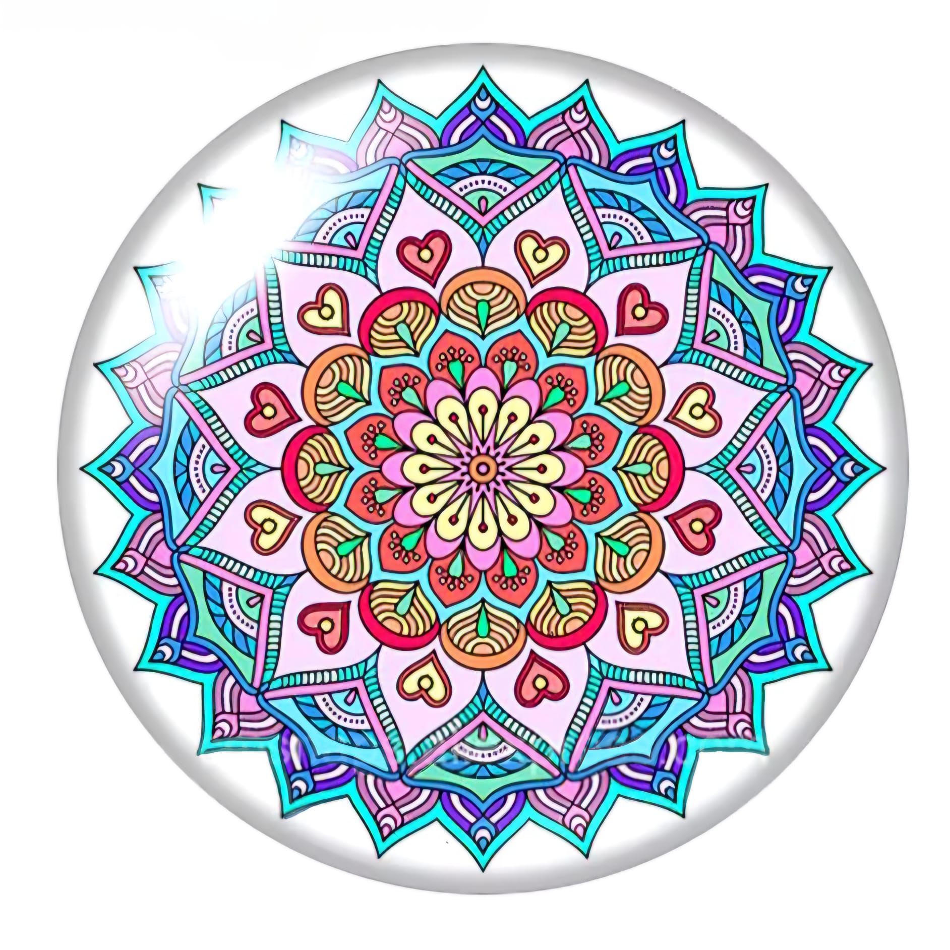 SNAP MANDALA MULTIKOLOR SMD016