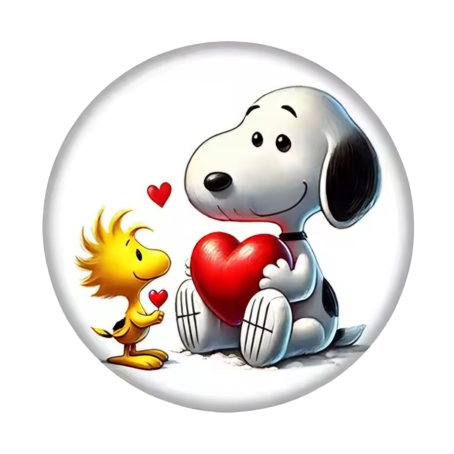 SNAP DLA DZIECI SNOOPY I WOODSTOCK SDZ006